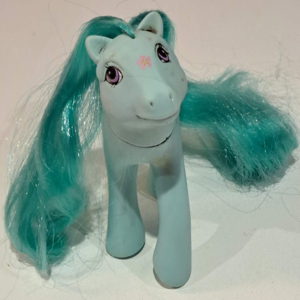 Peach Blossom flutter my little pony toy horse toy pony G1 MLP - Picture 8 of 8